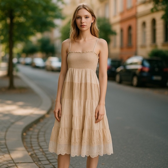 Stunning Tiered Dress - Picture 1 of 5